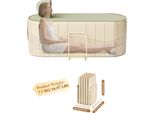 Vasca Da Bagno Pieghevole, Design Isolato, Ampio Comfort, 15M