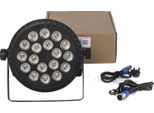 Faretto Da Palco, Rgbwa Uv, Controllo Dmx, 18X18W, Spina Ue