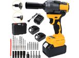 Avvitatore A Impulsi, Coppia 1000 Nm, Motore Brushless, Con 2 Batterie