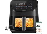 Friggitrice Ad Aria Calda, Potenza 1700W, Capacità 6,5L, Friggitrice Ad Aria Calda AF500, Eu