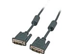 Efb DVI-D Singlelink, 2X DVI-D 18+1, St.-St., Awg 30,2M, Sw