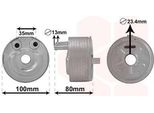 Van Wezel 33003431 Radiatore Olio Motore Per Nissan NP300 Navara Pickup (D40) Pathfinder Iii (R51) NP300 Navara Platform / Chassis (D40) Cabstar