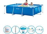 Intex Pool Telaio Rettangolare 220X150X60 Cm - Set Piscina