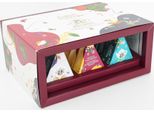 Collezione Di TÈ Natale Piramidi Biologiche (Benessere - 3 Gusti) (12 X 2 G) 24 G (Prodotto Stagionale) - English Tea Shop Organic