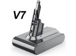 Batteria Ricaricabile Per Le Serie Dyson V6, V7, V8, V10, Capacità Di 6000Mah, Tecnologia Li-Ion, 1Pc 6.0Ah V7 Batteria, 21.6V