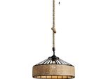 Lampada A Sospensione, Design Vintage, Efficienza Energetica, 40 Cm, Senza Lampadina