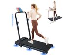 Gtplayer Walking Pad, Tapis Roulant Per Casa Pieghevole Con Display A Led E Telecomando, Bracciolo Regolabile In Altezza, Tapis Roulant Silenzioso 1-6Km/H, 2,5 Hp