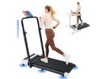 Gtplayer Walking Pad, Tapis Roulant Per Casa Pieghevole Con Display A Led E Telecomando, Bracciolo Regolabile In Altezza, Tapis Roulant Silenzioso 1-6Km/H, 2,5 Hp