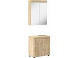 Syfax™ Set Di Mobili Per Il Bagno Con Lo Scaffale Tulum Rovere Sonoma