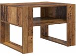 Syfax™ Tavolino Da Salotto Legno Vecchio 66 X 53 X 45 Cm