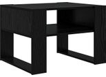 Syfax™ Tavolino Da Salotto Rovere Nero 66 X 53 X 45 Cm