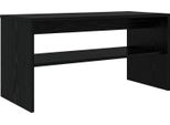 Syfax™ Mobile Tv Rovere Nero 80 X 35 X 40 Cm Legno Multistrato