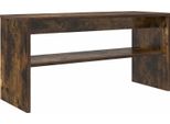 Syfax™ Mobile Tv Rovere Fumé 80 X 30 X 40 Cm Legno Multistrato