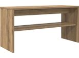 Syfax™ Mobile Tv Rovere Artigianale 80 X 30 X 40 Cm Legno Multistrato
