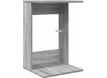 Vidaxl Tavolino Grigio Sonoma 40 X 38 X 62,5 Cm Materiale A Base Di Legno