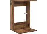 Vidaxl Tavolino In Legno Antico 40 X 38 X 62,5 Cm Materiale A Base Di Legno