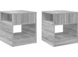 Syfax™ Tavolino 2 Pcs Grigio Sonoma 40,5 X 40 X 45 Cm