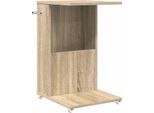 Syfax™ Tavolo Laterale Rovere Sonoma 40 X 35 X 60 Cm Legno Multistrato