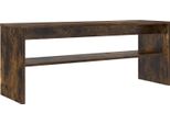 Syfax™ Mobile Tv Rovere Fumé 100 X 30 X 40 Cm Legno Multistrato