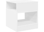 Syfax™ Tavolino Bianco 40,5 X 40 X 45 Cm Legno Multistrato