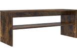 Syfax™ Mobile Tv Rovere Fumé 100 X 35 X 40 Cm Legno Multistrato