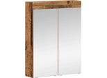 Syfax™ Mobiletto Per Specchio Da Bagno Con Porta Tulum Legno Vecchio