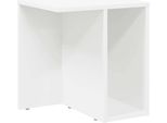 Syfax™ Tavolino Bianco 37 X 32 X 40 Cm Legno Multistrato