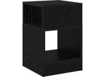 Vidaxl Tavolino In Rovere Nero 30,5 X 30 X 45 Cm