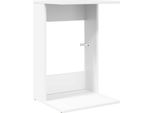 Vidaxl Tavolino Bianco 40 X 38 X 62,5 Cm Materiale A Base Di Legno