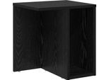 Syfax™ Tavolino Rovere Nero 37 X 32 X 40 Cm Legno Multistrato