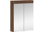 Syfax™ Mobiletto Per Specchio Da Bagno Con Porta Tulum Rovere Marrone