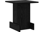 Syfax™ Tavolino Rovere Nero 35,5 X 35 X 40 Cm Legno Multistrato