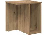 Syfax™ Tavolino Rovere Artigianale 37 X 32 X 40 Cm Legno Multistrato