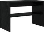 Syfax™ Mobile Tv Rovere Nero 60 X 30 X 40 Cm Legno Multistrato
