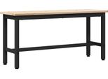Syfax™ Panchina Da Pranzo Naturale 100 X 32,5 X 49 Cm
