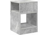 Syfax™ Tavolino Grigio Cemento 30,5 X 30 X 45 Cm Legno Multistrato
