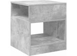 Vidaxl Tavolino Grigio Cemento 40,5 X 40 X 45 Cm Materiale A Base Di Legno