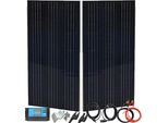 Kit Di Pannelli Solari, Potenza 200W, Compatibilità Versatile, Kit Solare 200W