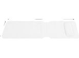 Tappeto Da Bagno, Cuscino Ergonomico, Design A Rete Traspirante, Bianco