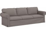 Vidaxl Divano Taupe Dimensioni Totali: 245 X 82 X 80 Cm (L X P X A) Velluto