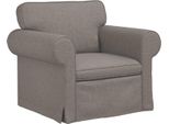 Vidaxl Divano Taupe Dimensioni Totali: 95 X 82 X 80 Cm (L X P X A) Velluto
