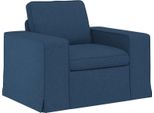 Vidaxl Divano Blau 102 X 80 X 82 Cm Metall