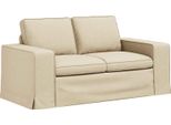 Vidaxl Divano Crema 162 X 80 X 82 Cm Metallo