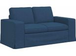 Vidaxl Divano Blau 162 X 80 X 82 Cm Metallo