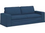 Vidaxl Divano Blau 222 X 80 X 82 Cm Metall