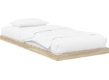 Vidaxl Base Letto Sonoma 71,5 X 190 Cm Materiale Ligneo
