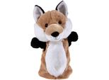 Handpuppe HEUNEC Fuchs, braun (weiß, braun), Puppen, Kinder