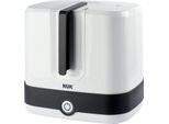 Sterilizzatore Per Biberon Nuk Vario Express, Sterilizza Fino A 6 Biberon Più Accessori In 6 Minuti Con Vapore, Spegnimento Automatico, Cestello Rimovibile E Barre Mobili Spina Eu