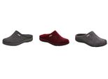 Rohde 6550 Bari Scarpe Donna Pantofole Pantofole Morbido Feltro Larghezza G , Dimensione:40 Eu, Colore:Grigio