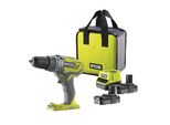 Ryobi R18PD3-0 Batteria Per Trapano A Percussione 18V 50Nm Kit 2X2,0 Ah